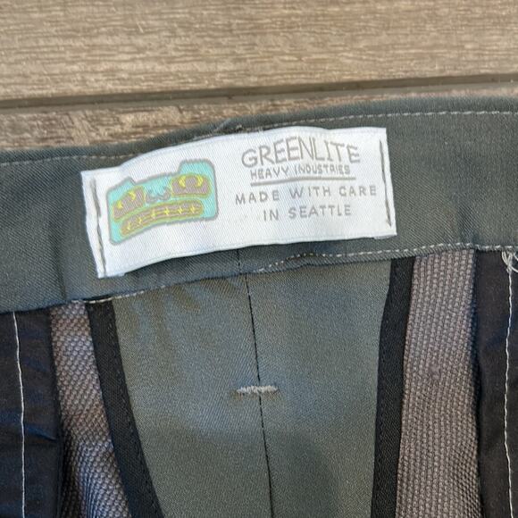 GREENLITE Made In Seattle Biking Cycling Pants Size 32x37 - Picture 6 of 6